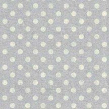 Silver and White Polka Dot Italian Paper ~ Tassotti ~ Reversible Print